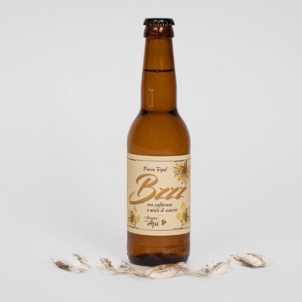Bomboniera Birra al miele di acacia e zafferano