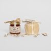 Bomboniera miele millefiori 120g con formaggio pecorino, confetti, spargimiele e grafica personalizzata