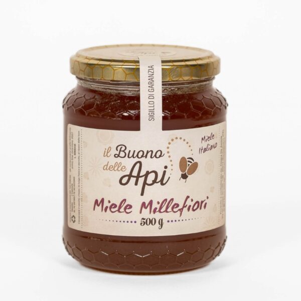 Miele millefiori barattolo 500g