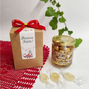 Miele di Acacia e Nocciola in confezione regalo Christmas