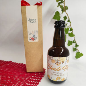 Birra Blonde Hop al miele in confezione regalo Christmas